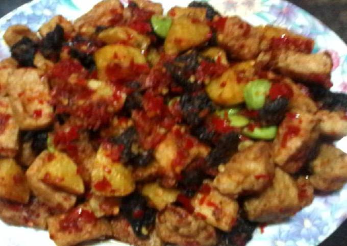 Resep Goreng Belut Tahu Kentang Balado Khas Padang Oleh Nugrahayu Dewanti Cookpad