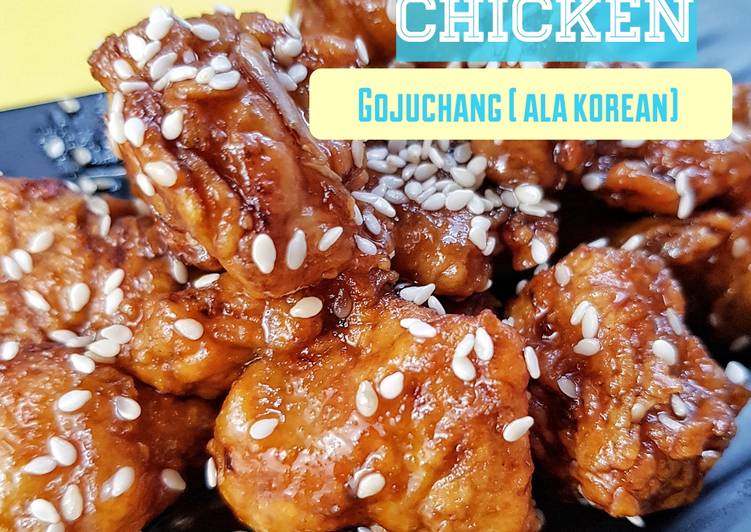 Chicken Gojuchang (Ala saos korea)