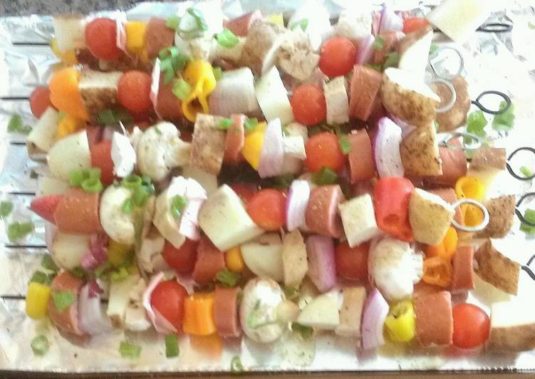 Simple Way to Make Appetizing Mouth watering Kabobs!