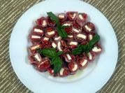 A picture of salami spicy