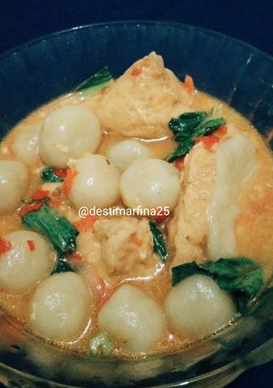 Foto resep Cilok dan tahu Aci kuah pedes