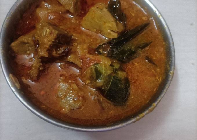 ஈரல் கிரேவி(mutton liver gravy recipe in tamil) இவருடைய ரெசிபி Ramya