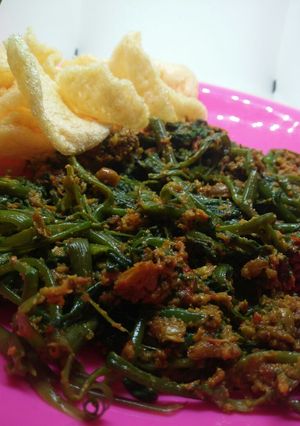 Foto resep Rujak Kangkung