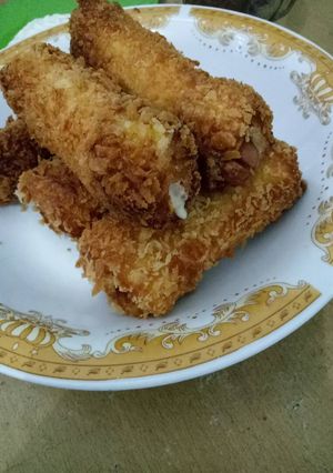 Foto resep Roti keju sosis