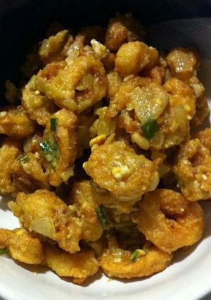 Foto resep Cumi Saus Telur Asin