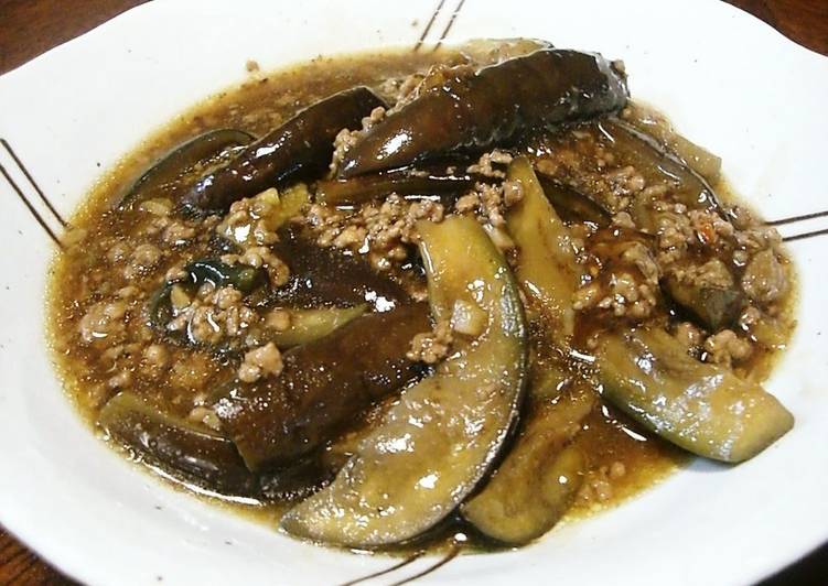 Recipe of Super Quick Homemade Mapo Eggplant that Kids Love