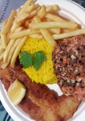 A picture of Fish And Cips.