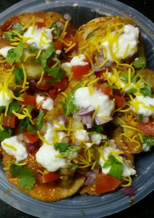 A picture of Papdi chat.