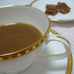 A picture of Brown Sugar Coffee with Skim Milk.