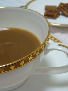 A picture of Brown Sugar Coffee with Skim Milk.