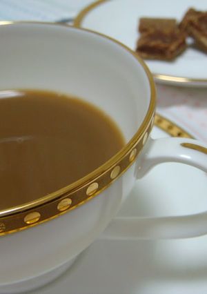 A picture of Brown Sugar Coffee with Skim Milk.