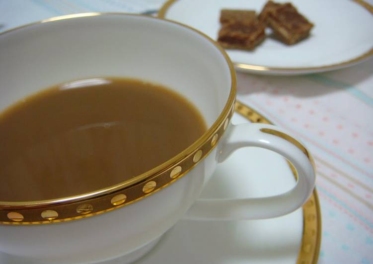 Recipe of Speedy Brown Sugar Coffee with Skim Milk