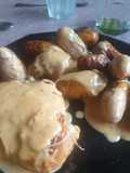 Chicken with Vin Jaune and Comté Gratin