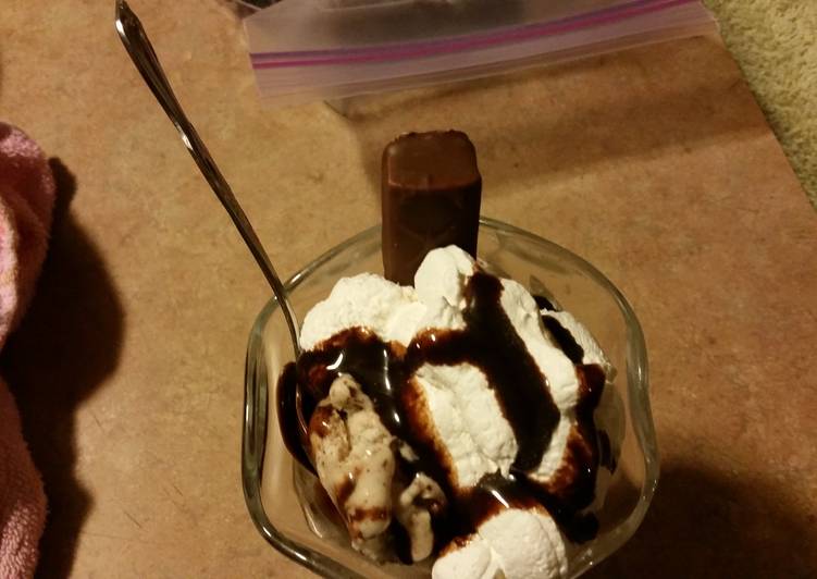 Step-by-Step Guide to Make Homemade Three Musketeers moose track ice cream