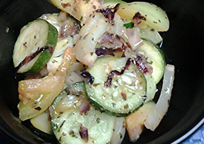 Recipe of Perfect Fried green tomato warm salad