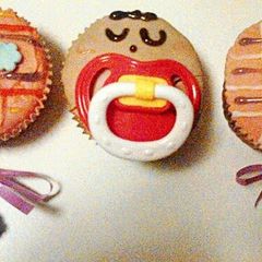 A picture of Baby Shower Cucakes*.