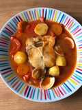 Merluza en salsa marinera