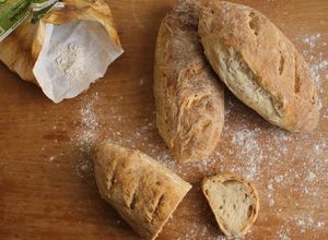 Foto di "Baguette" rustiche con lievito madre
