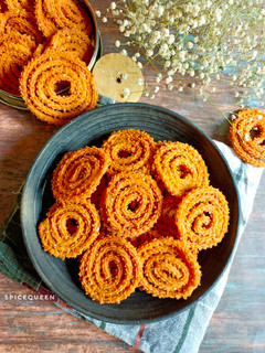 A picture of Rice - Wheat Flour Chakri.