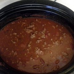A picture of Wendy's chili.