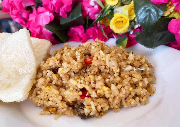 Resep Nasi goreng dendeng Anti Gagal