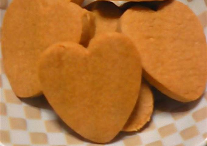 Recipe of Super Quick Homemade Without Butter Crispy Cookies Made with Roasted Soy Flour