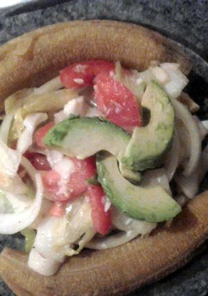 A picture of EnsaladaDe Bacalao (Bacalao Salad).