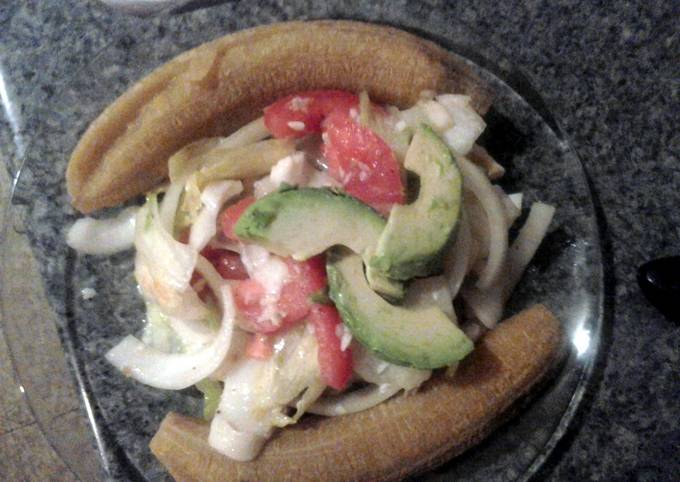 Steps to Prepare Gordon Ramsay EnsaladaDe Bacalao (Bacalao Salad)