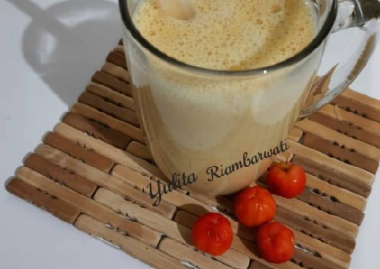 {Resep 94. Juice Buah Cherry & Blimbing Kekinian