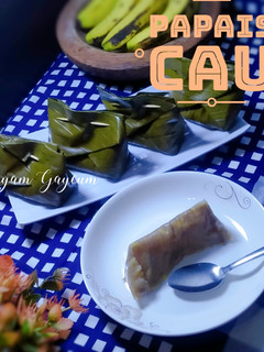 Foto resep Ciu (Aci Cau) / Papais Cau / Kue Pisang / Rangsing / Leupeut Cau / Lepat Pisang