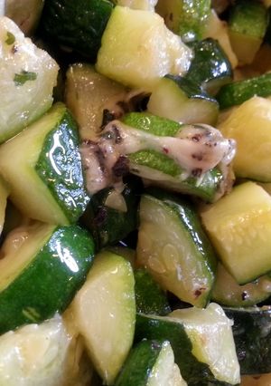 A picture of Zucchini w/ Sage & Parmesan.