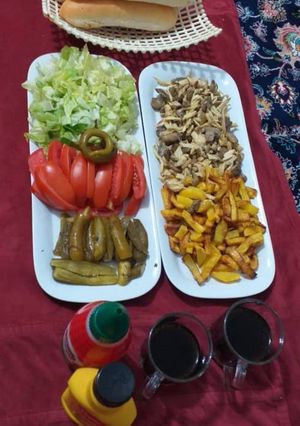 عکسی از دستور ساندویچ مرغ