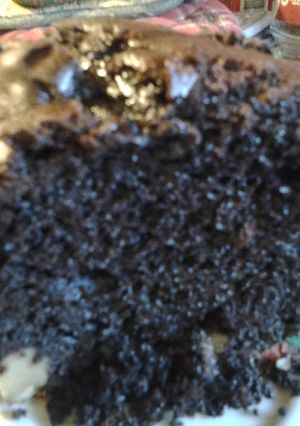 A picture of Rocky Chocolate Cake.