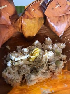 Foto resep Bothok tempe tahu teri nasi