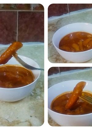 صورة لوصفة الدكبوكي الكوري الحار