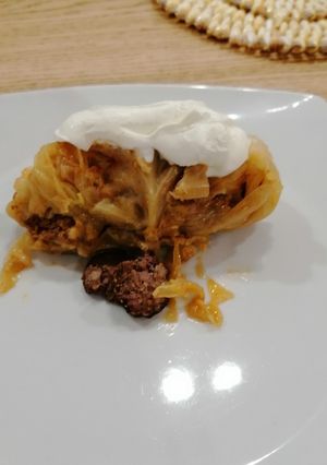 Φωτογραφία της συνταγής TÖLTÖTT Káposzta /cabbage roll/ ντολμάδες Ουγγαρίας με λάχανο