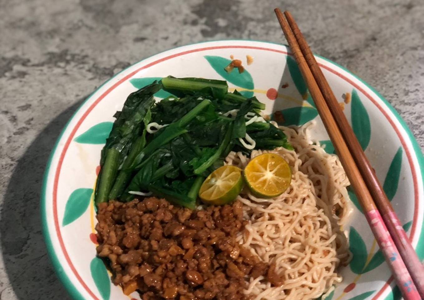 Bakmi ayam skinny