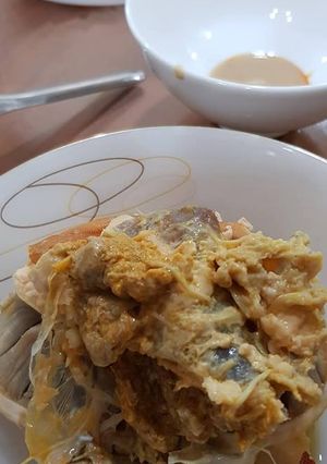 Hình của món Cua bắc băng dương hấp.