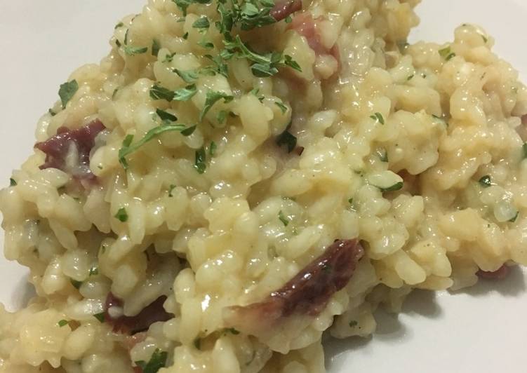 Resep Bacon Risotto Anti Gagal