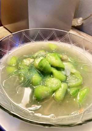 Foto resep Sup oyong dengan soun