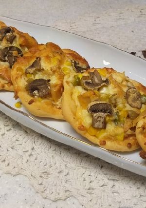 عکسی از دستور فینگر فود پیتزا