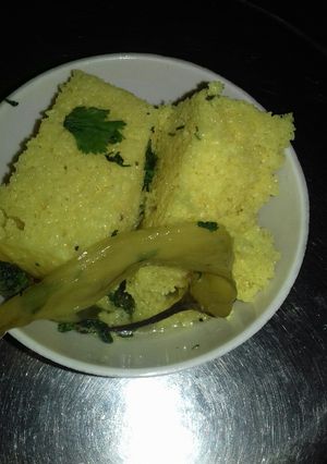 A picture of Dhokla.