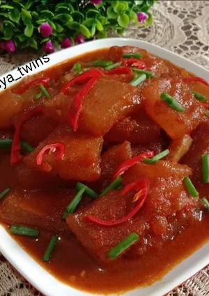 Foto resep Krecek/kulit sapi bumbu pedas
