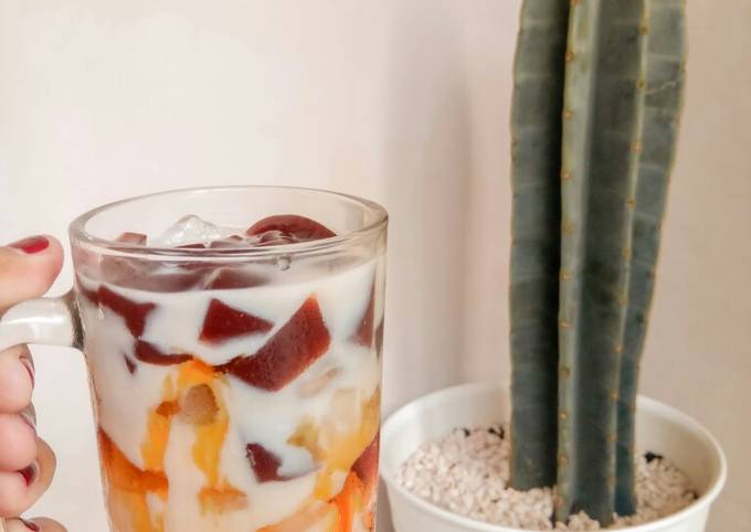 Bagaimana Menyiapkan Fresh Milk Brown Sugar Choco Pudding yang Bisa Manjain Lidah