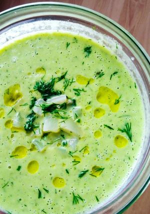 O poză a rețetei Supă cremă de broccoli.