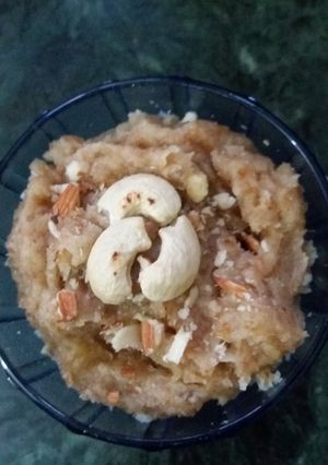 A picture of Bread halwa.