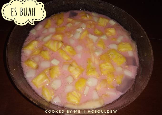 Wajib coba! Resep memasak Es Buah dijamin gurih