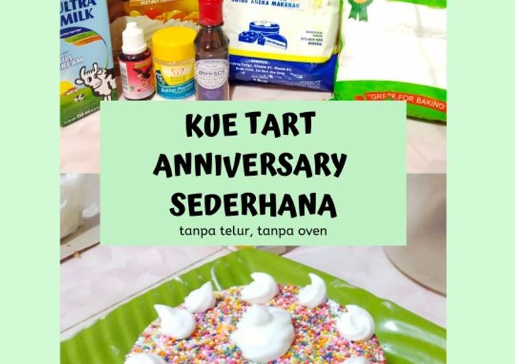 Kue Tart Tanpa Telur Tanpa Oven