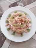Risotto pancetta e kiwi