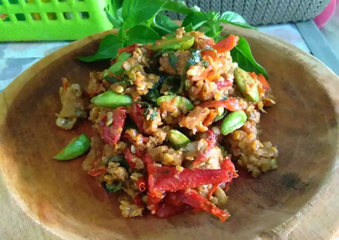 Sambal Tempe pete